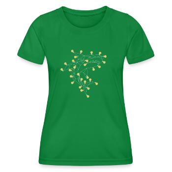 Lamp shark - Women's Functional T-Shirt - kelly green - Front - AI Model Female 172 dark (172cm)