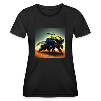 bionic bumblebee - Women's Functional T-Shirt - black - Front - AI Model Female 172 light (172cm)