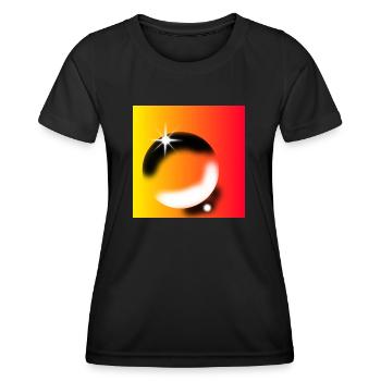 Pattern - Women's Functional T-Shirt - black - Front - AI Model Female 172 light (172cm)