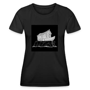 Ark I Noah - Women's Functional T-Shirt - black - Front - AI Model Female 172 light (172cm)