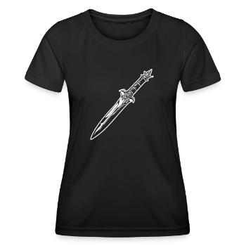 Knife Cutler Knife Lover - Women's Functional T-Shirt - black - Front - AI Model Female 172 light (172cm)
