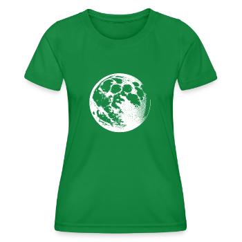 Mond - Frauen Funktions-T-Shirt - Kelly Green - Vorne - AI Model Female 172 dark (172cm)