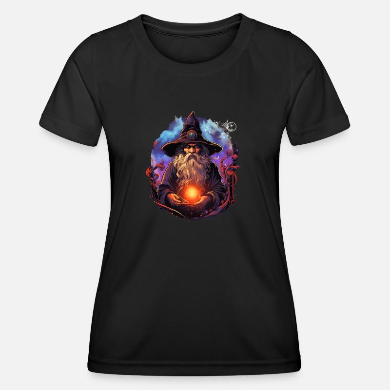 The Grim Magician - Women's Functional T-Shirt - black