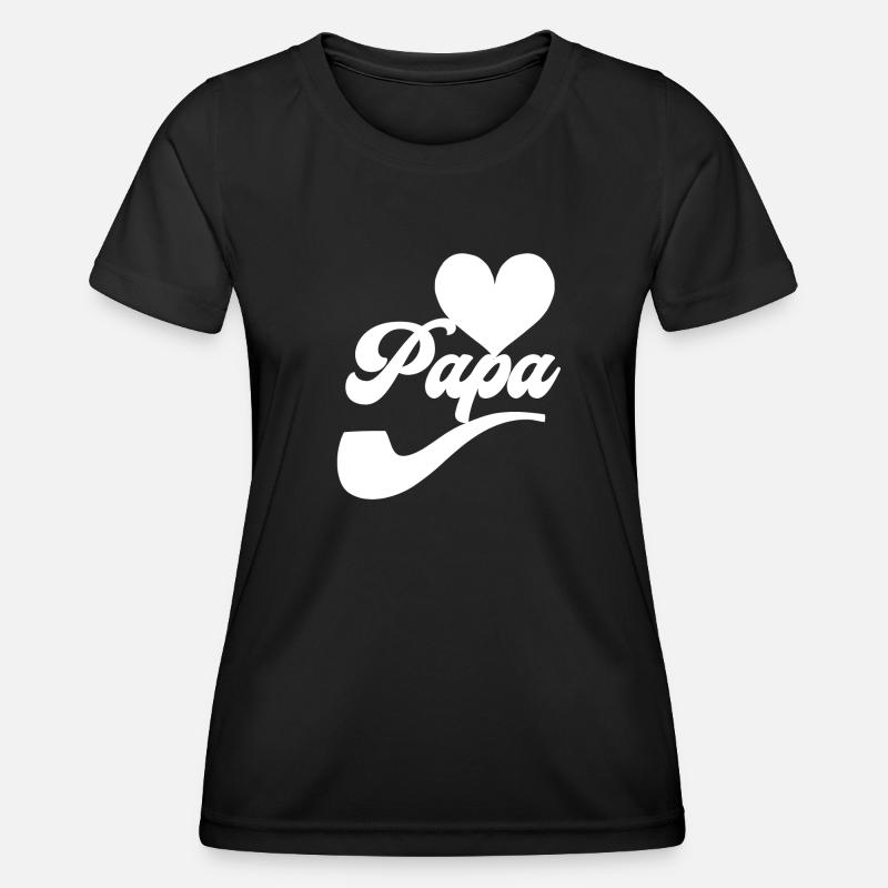 I love dad - Women's Functional T-Shirt - black