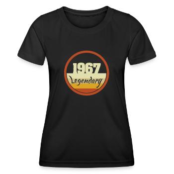 Legendary 1967 - Women's Functional T-Shirt - black - Front - AI Model Female 172 light (172cm)