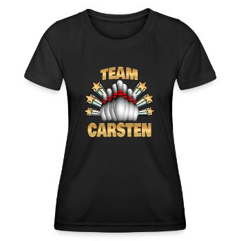 Skittles Carsten - Women's Functional T-Shirt - black - Front - AI Model Female 172 light (172cm)