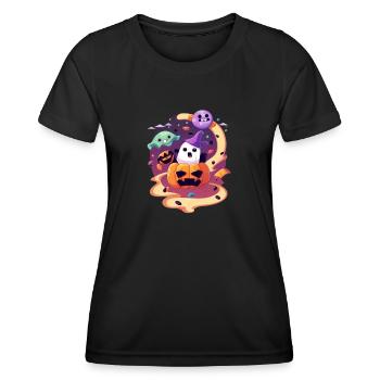 Halloween - Women's Functional T-Shirt - black - Front - AI Model Female 172 light (172cm)