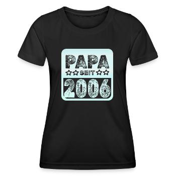 2006 2006 - Frauen Funktions-T-Shirt - Schwarz - Vorne - AI Model Female 172 light (172cm)