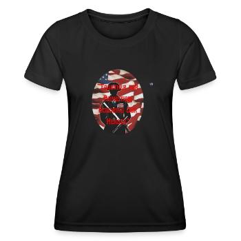 Veteranen, Veteranen, Waffenstillstand. - Frauen Funktions-T-Shirt - Schwarz - Vorne - AI Model Female 172 light (172cm)