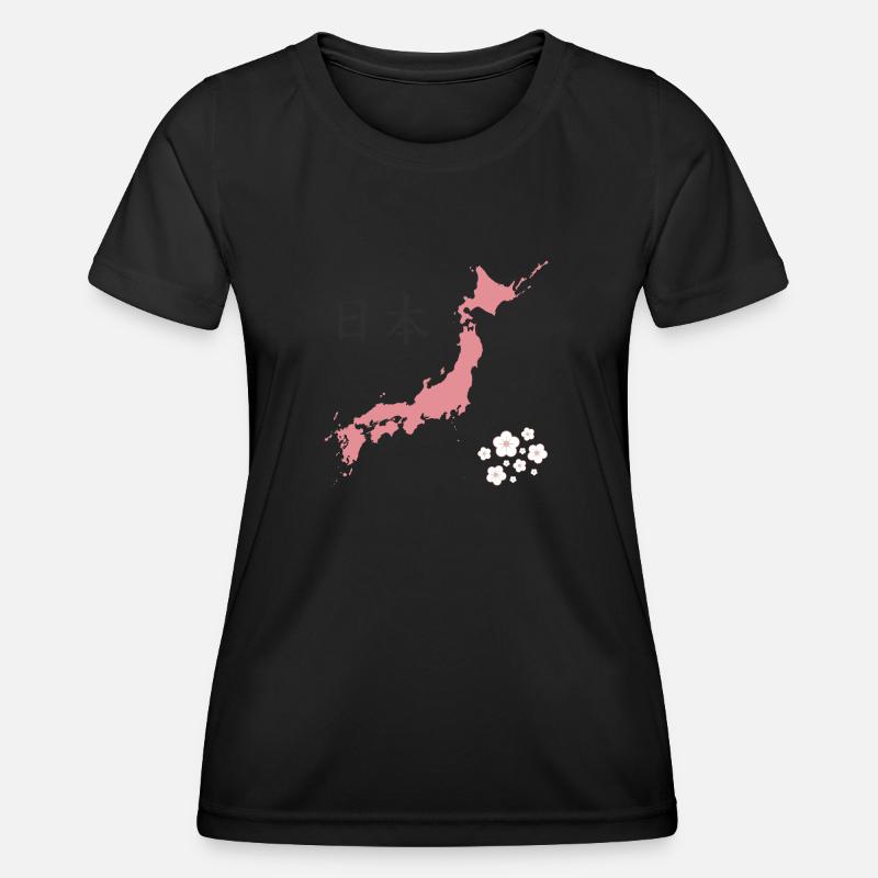 Japan - Women's Functional T-Shirt - black