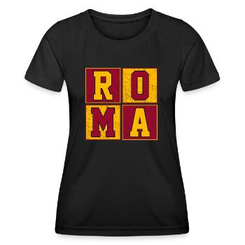Roma - Women's Functional T-Shirt - black - Front - AI Model Female 172 light (172cm)