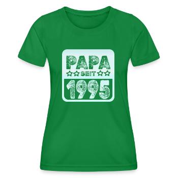 seit 1995 - Frauen Funktions-T-Shirt - Kelly Green - Vorne - AI Model Female 172 dark (172cm)