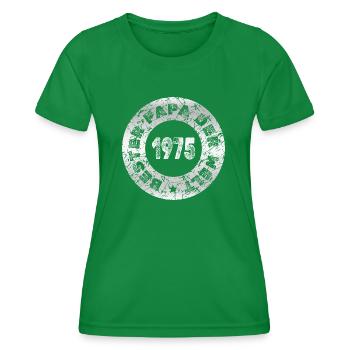 1975 - Frauen Funktions-T-Shirt - Kelly Green - Vorne - AI Model Female 172 dark (172cm)