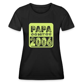 2006 2006 - Frauen Funktions-T-Shirt - Schwarz - Vorne - AI Model Female 172 light (172cm)