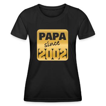 2002 - T-shirt sport Femme - noir - Devant - AI Model Female 172 light (172cm)