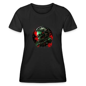 Galaxie morte - T-shirt sport Femme - noir - Devant - AI Model Female 172 light (172cm)