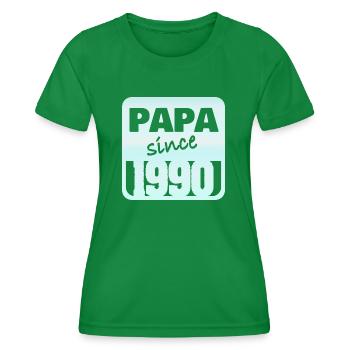 1990 - Women's Functional T-Shirt - kelly green - Front - AI Model Female 172 dark (172cm)