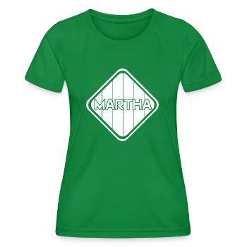 Mädchen Martha - Frauen Funktions-T-Shirt - Kelly Green - Vorne - AI Model Female 172 dark (172cm)