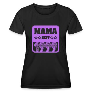 Muttertag 1999 - Frauen Funktions-T-Shirt - Schwarz - Vorne - AI Model Female 172 light (172cm)