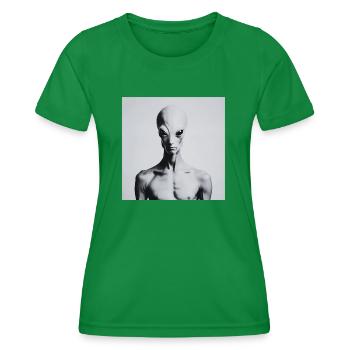 Astrophysique Spiritualité - T-shirt sport Femme - vert - Devant - AI Model Female 172 dark (172cm)