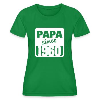 1960 - Women's Functional T-Shirt - kelly green - Front - AI Model Female 172 dark (172cm)