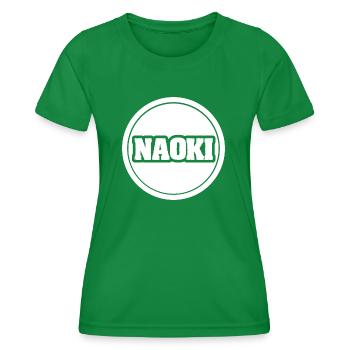 Par Naoki - T-shirt sport Femme - vert - Devant - AI Model Female 172 dark (172cm)