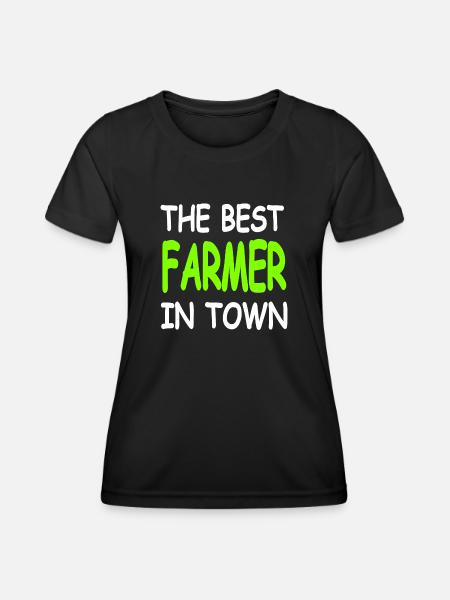 Farmer - Women's Functional T-Shirt - black