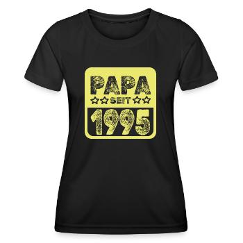 since 1995 - Women's Functional T-Shirt - black - Front - AI Model Female 172 light (172cm)