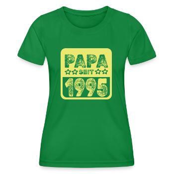 since 1995 - Women's Functional T-Shirt - kelly green - Front - AI Model Female 172 dark (172cm)
