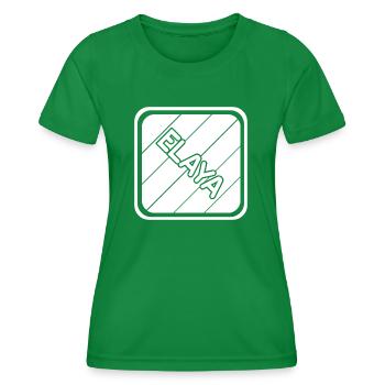 Par Elaya - T-shirt sport Femme - vert - Devant - AI Model Female 172 dark (172cm)