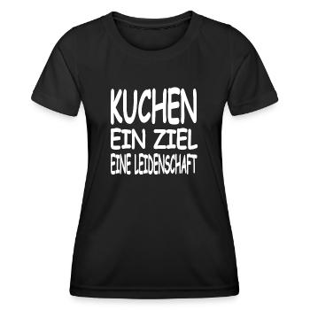 Cake - Women's Functional T-Shirt - black - Front - AI Model Female 172 light (172cm)