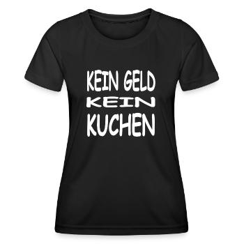 Cake - Women's Functional T-Shirt - black - Front - AI Model Female 172 light (172cm)