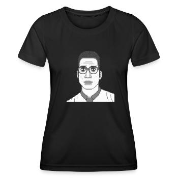 Pixel Intellectual - Women's Functional T-Shirt - black - Front - AI Model Female 172 light (172cm)