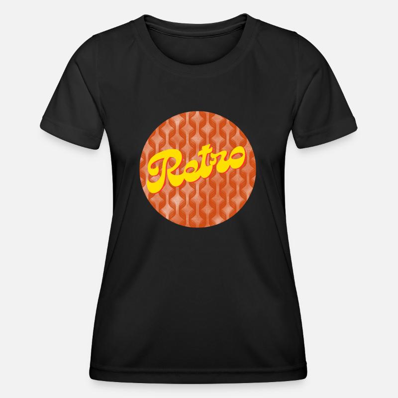 Retro - Women's Functional T-Shirt - black