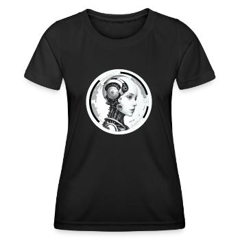 BELLE TECHNOLOGIE - T-shirt sport Femme - noir - Devant - AI Model Female 172 light (172cm)