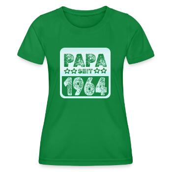 1964 - Frauen Funktions-T-Shirt - Kelly Green - Vorne - AI Model Female 172 dark (172cm)