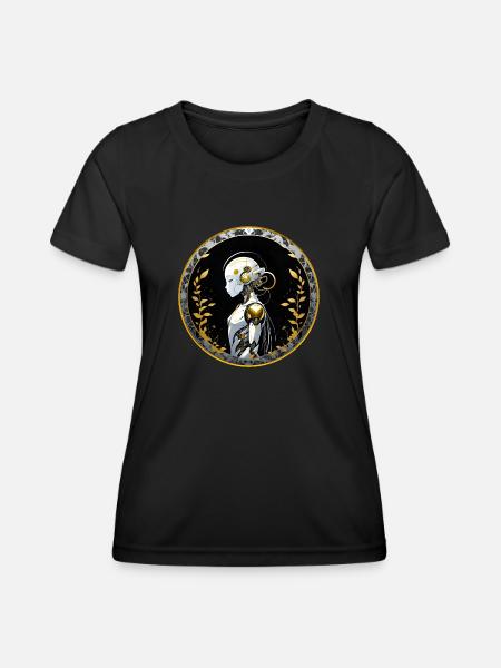 ROBOTIQUE NATURELLE - T-shirt sport Femme - noir