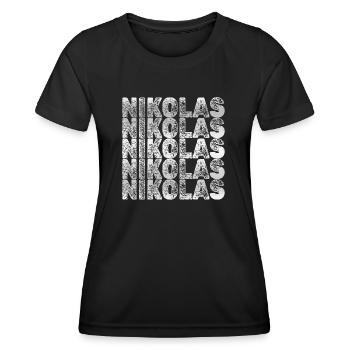 Brother Nicholas - Women's Functional T-Shirt - black - Front - AI Model Female 172 light (172cm)