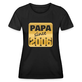 Papa 2006 - Women's Functional T-Shirt - black - Front - AI Model Female 172 light (172cm)