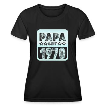 Papa 1970 - Women's Functional T-Shirt - black - Front - AI Model Female 172 light (172cm)