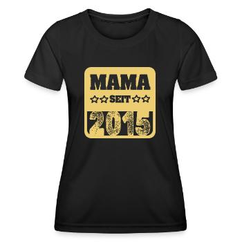 2015 - T-shirt sport Femme - noir - Devant - AI Model Female 172 light (172cm)
