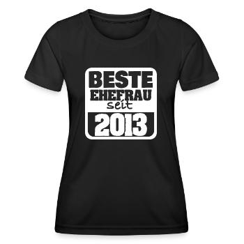 Woman 2013 - Women's Functional T-Shirt - black - Front - AI Model Female 172 light (172cm)