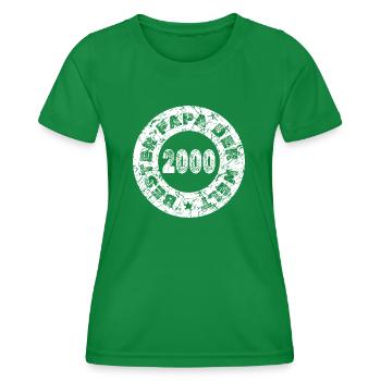 Bollerwagen 2000 - Frauen Funktions-T-Shirt - Kelly Green - Vorne - AI Model Female 172 dark (172cm)