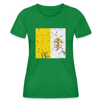 Vatican City Vatican City - Women's Functional T-Shirt - kelly green - Front - AI Model Female 172 dark (172cm)