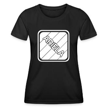 Maiden name Ariela - Women's Functional T-Shirt - black - Front - AI Model Female 172 light (172cm)