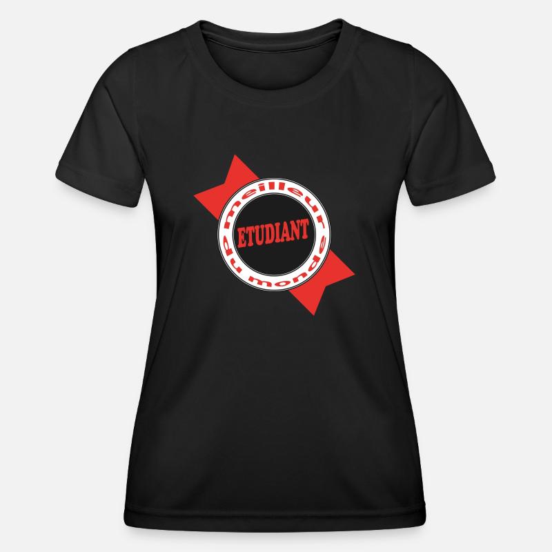 BEST STUDENT - Women's Functional T-Shirt - black