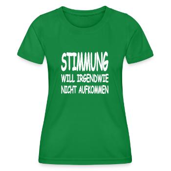 Party - Frauen Funktions-T-Shirt - Kelly Green - Vorne - AI Model Female 172 dark (172cm)