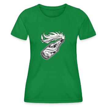 Cocktail Molotov - T-shirt sport Femme - vert - Devant - AI Model Female 172 dark (172cm)