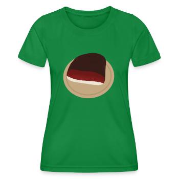 Tyrolian Bacon - Women's Functional T-Shirt - kelly green - Front - AI Model Female 172 dark (172cm)