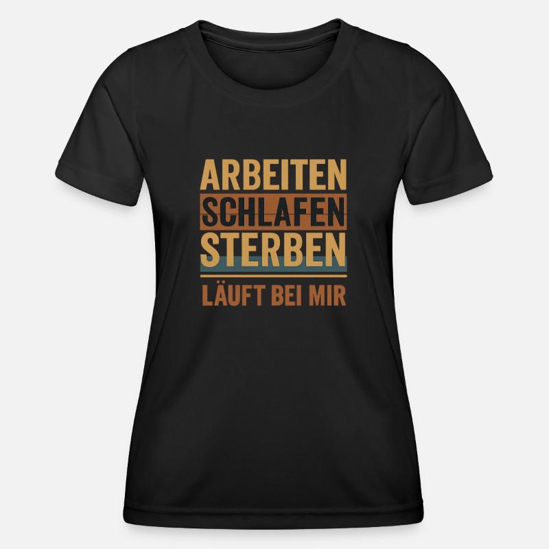 Work - Women's Functional T-Shirt - black